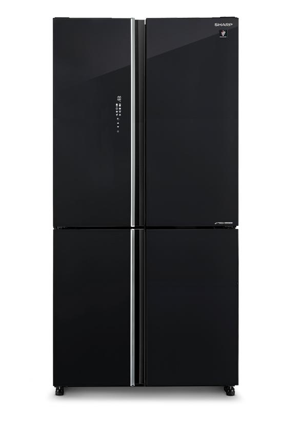 キッチン収納・ラック Sharp Fridge 567L Multi Door Refrigerator SJ-VX57PG-BK | Sharp Singapore